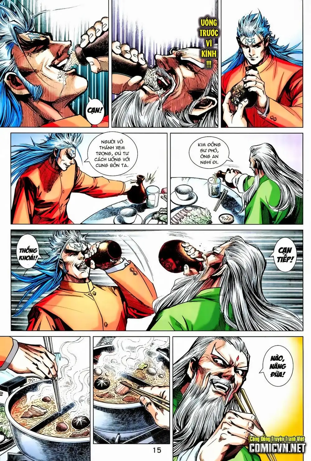 Truyện Tranh Tân Tác Long Hổ Môn trang 4