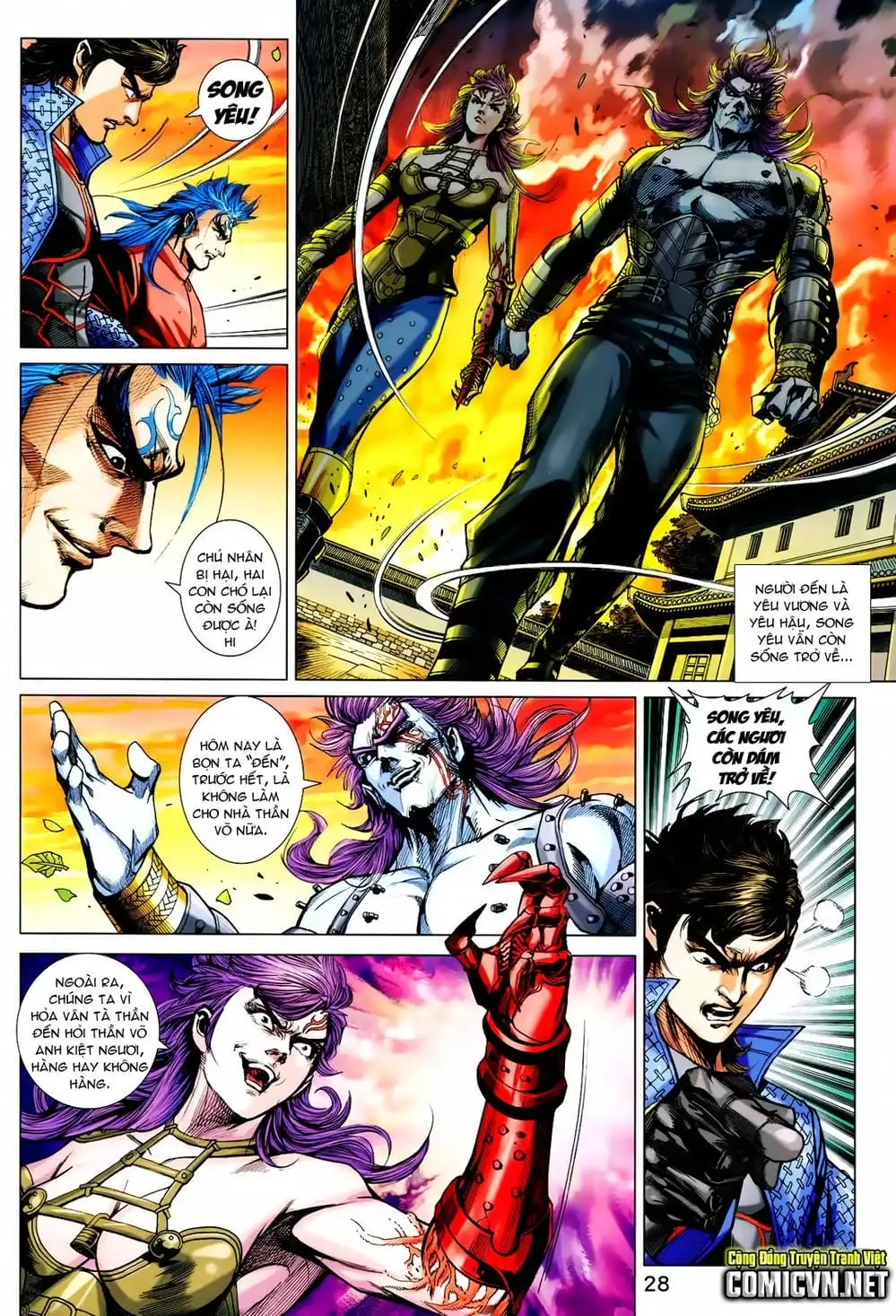 Truyện Tranh Tân Tác Long Hổ Môn trang 4