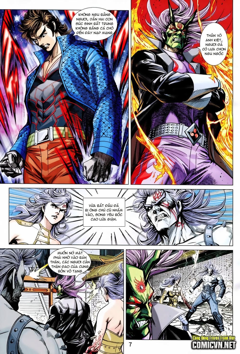 Truyện Tranh Tân Tác Long Hổ Môn trang 4