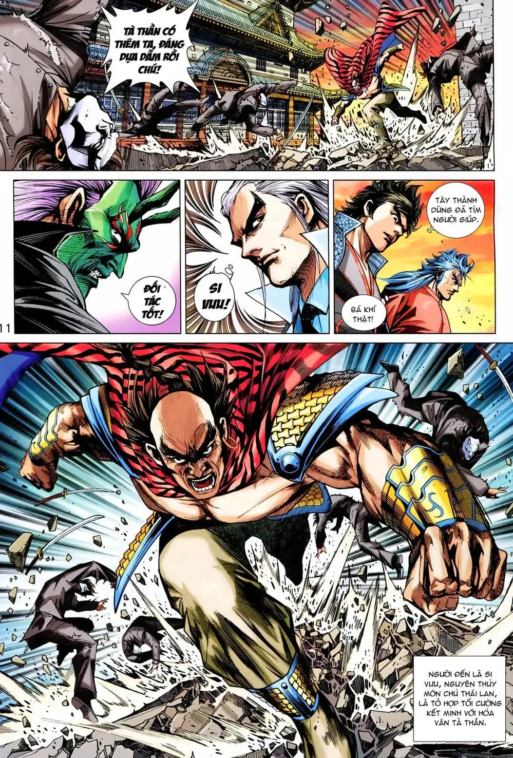 Truyện Tranh Tân Tác Long Hổ Môn trang 4