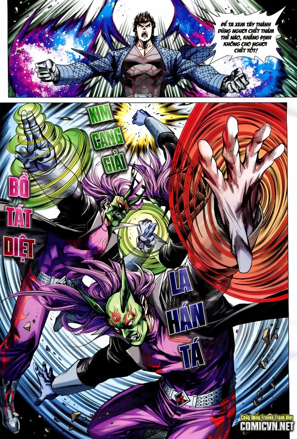 Truyện Tranh Tân Tác Long Hổ Môn trang 4