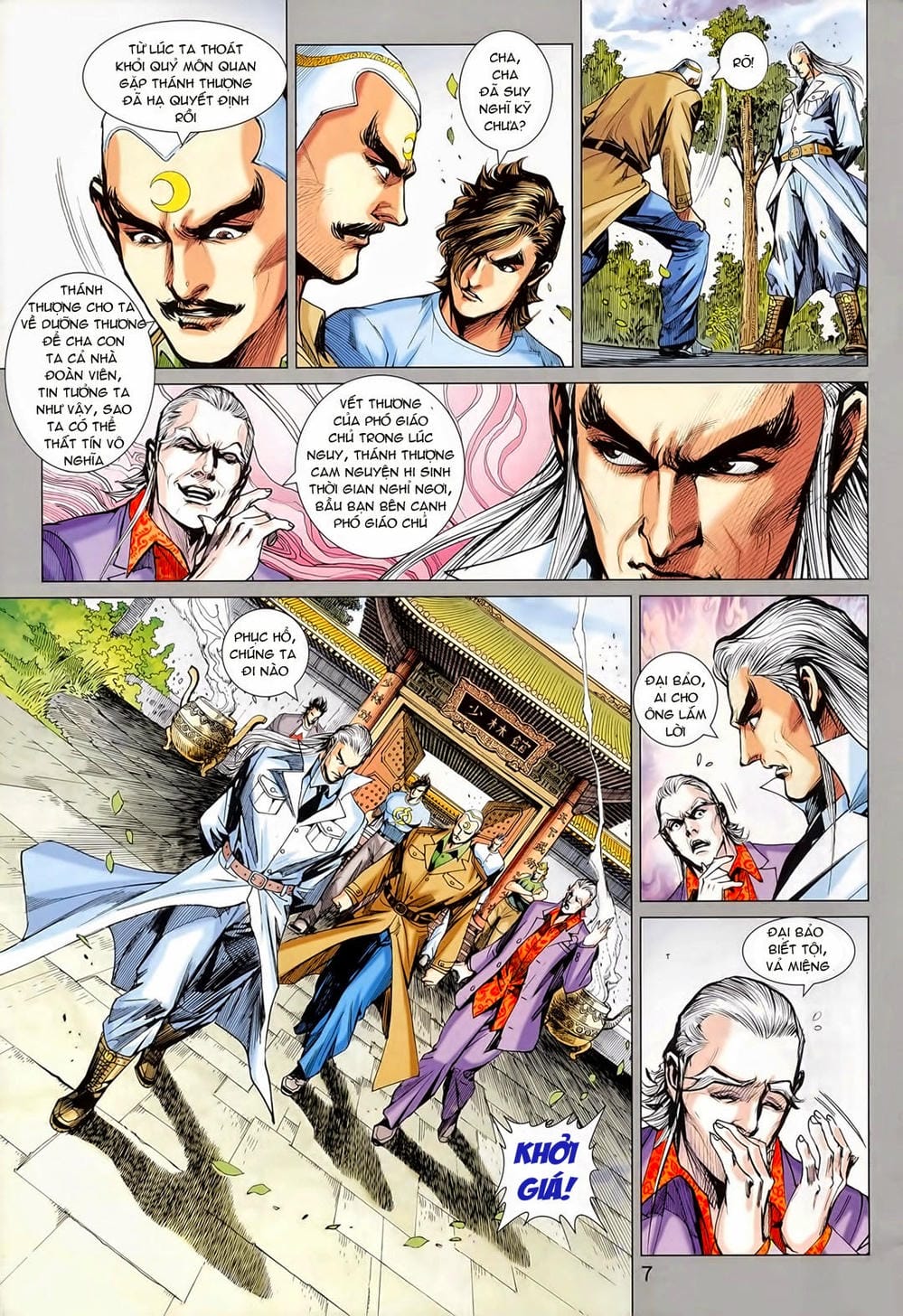 Truyện Tranh Tân Tác Long Hổ Môn trang 4