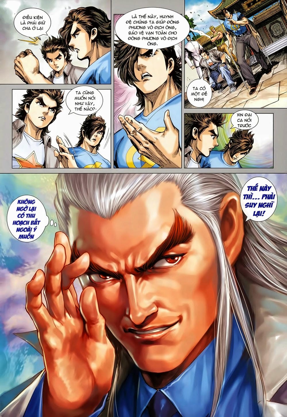 Truyện Tranh Tân Tác Long Hổ Môn trang 4