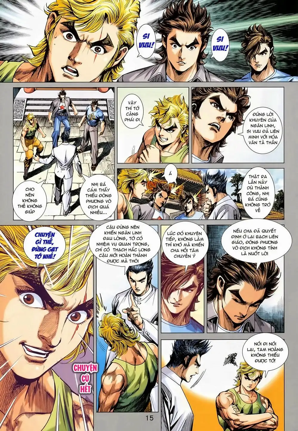 Truyện Tranh Tân Tác Long Hổ Môn trang 4