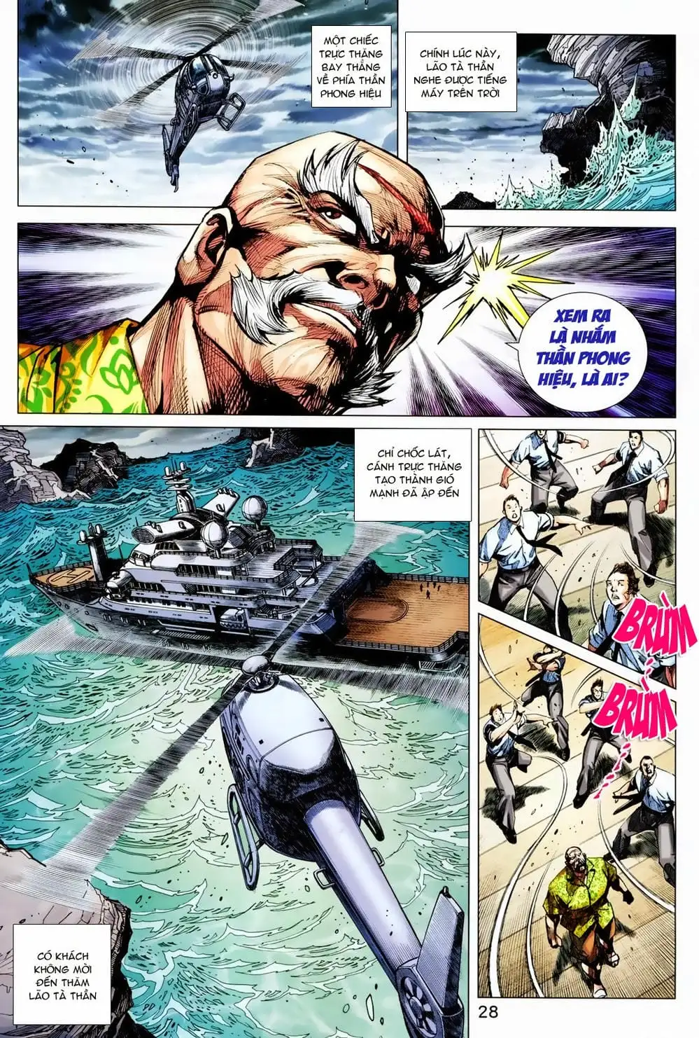 Truyện Tranh Tân Tác Long Hổ Môn trang 4