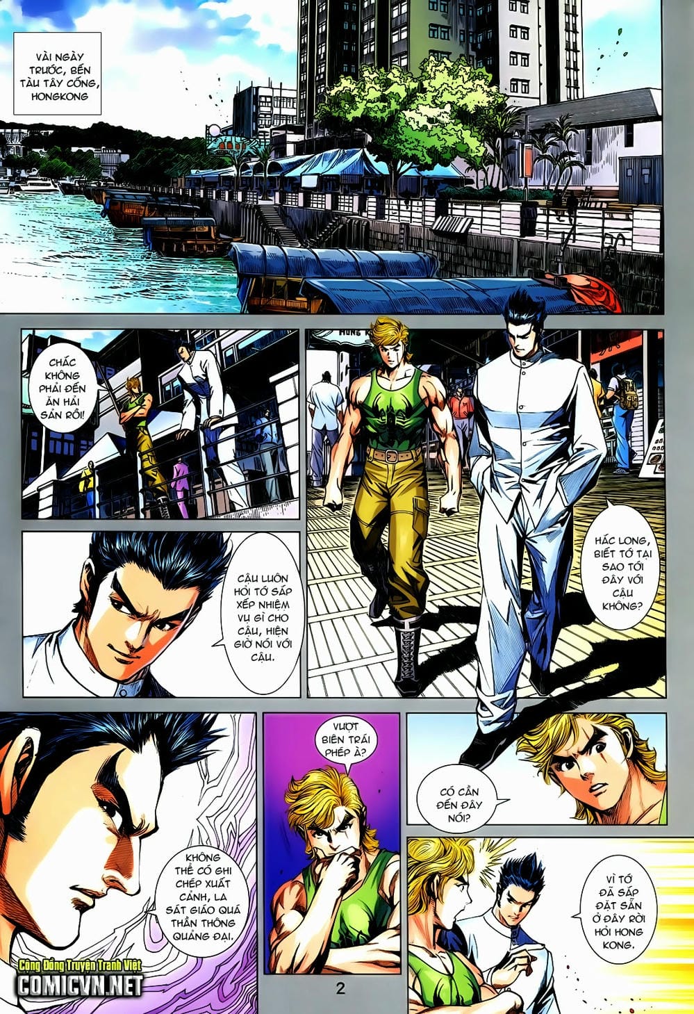 Truyện Tranh Tân Tác Long Hổ Môn trang 4