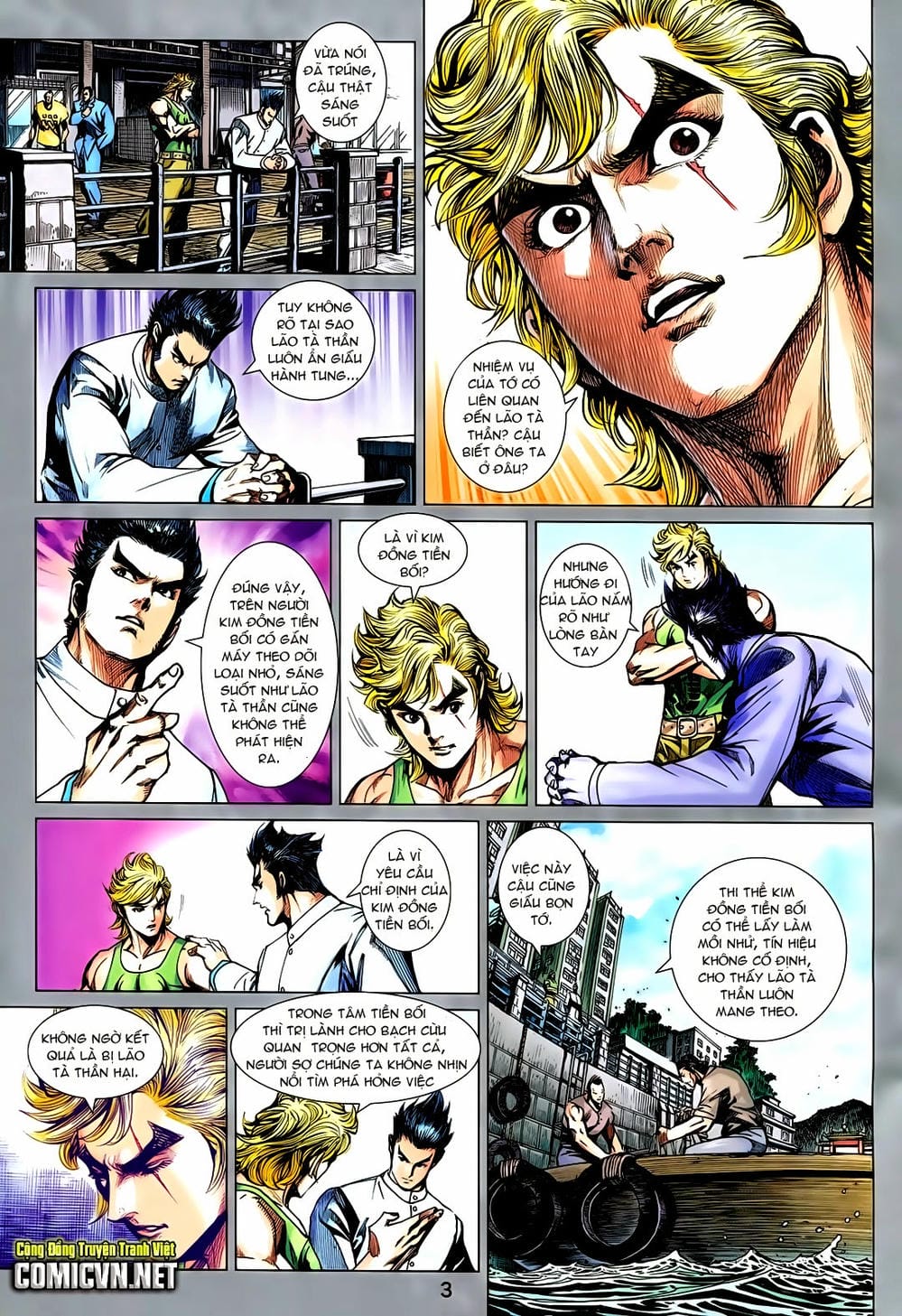 Truyện Tranh Tân Tác Long Hổ Môn trang 4