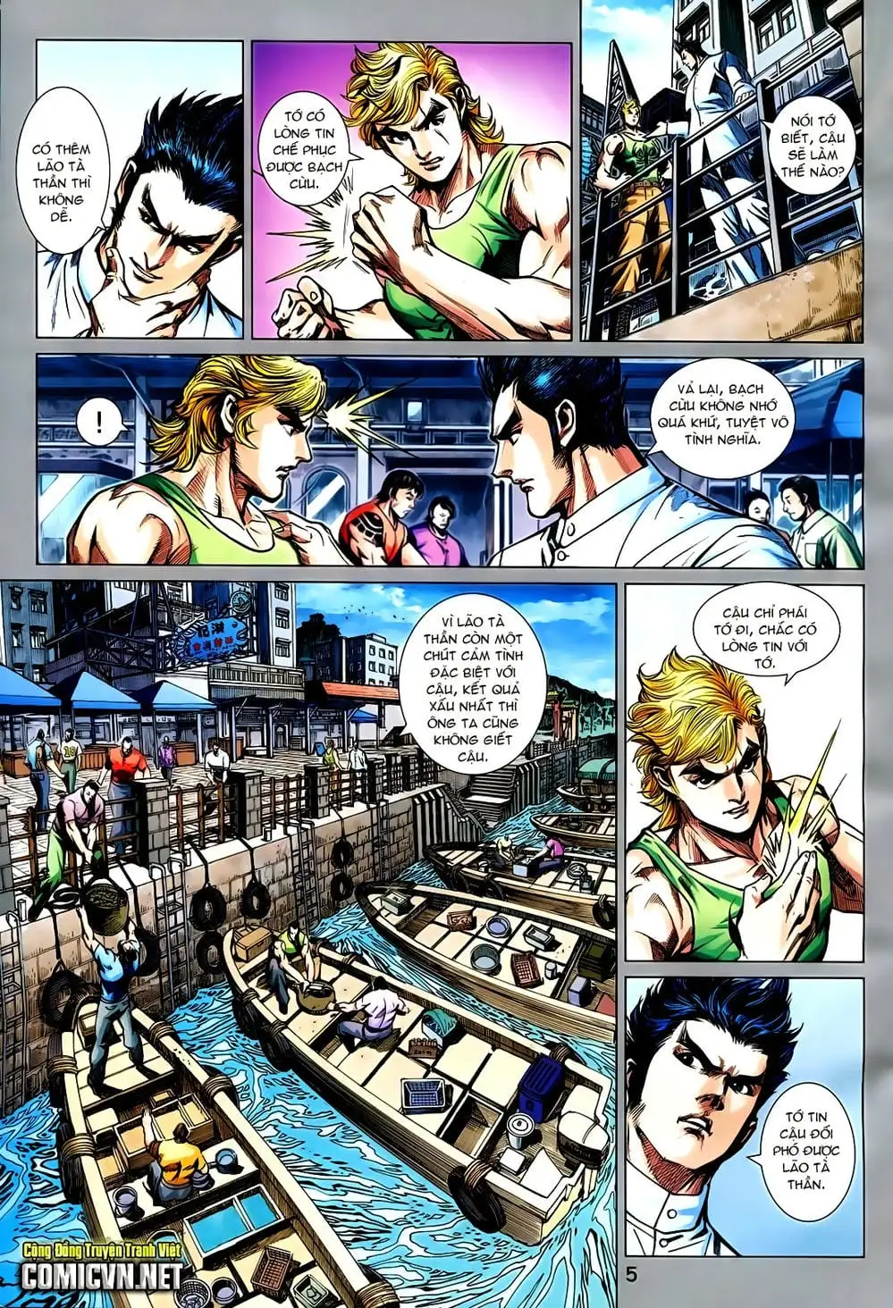 Truyện Tranh Tân Tác Long Hổ Môn trang 4