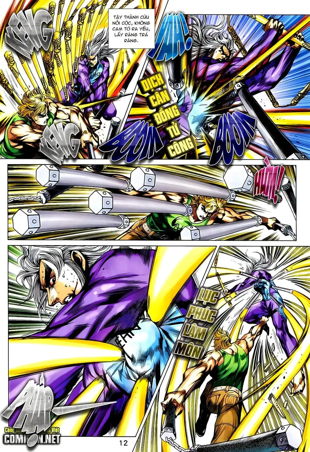 Truyện Tranh Tân Tác Long Hổ Môn trang 4