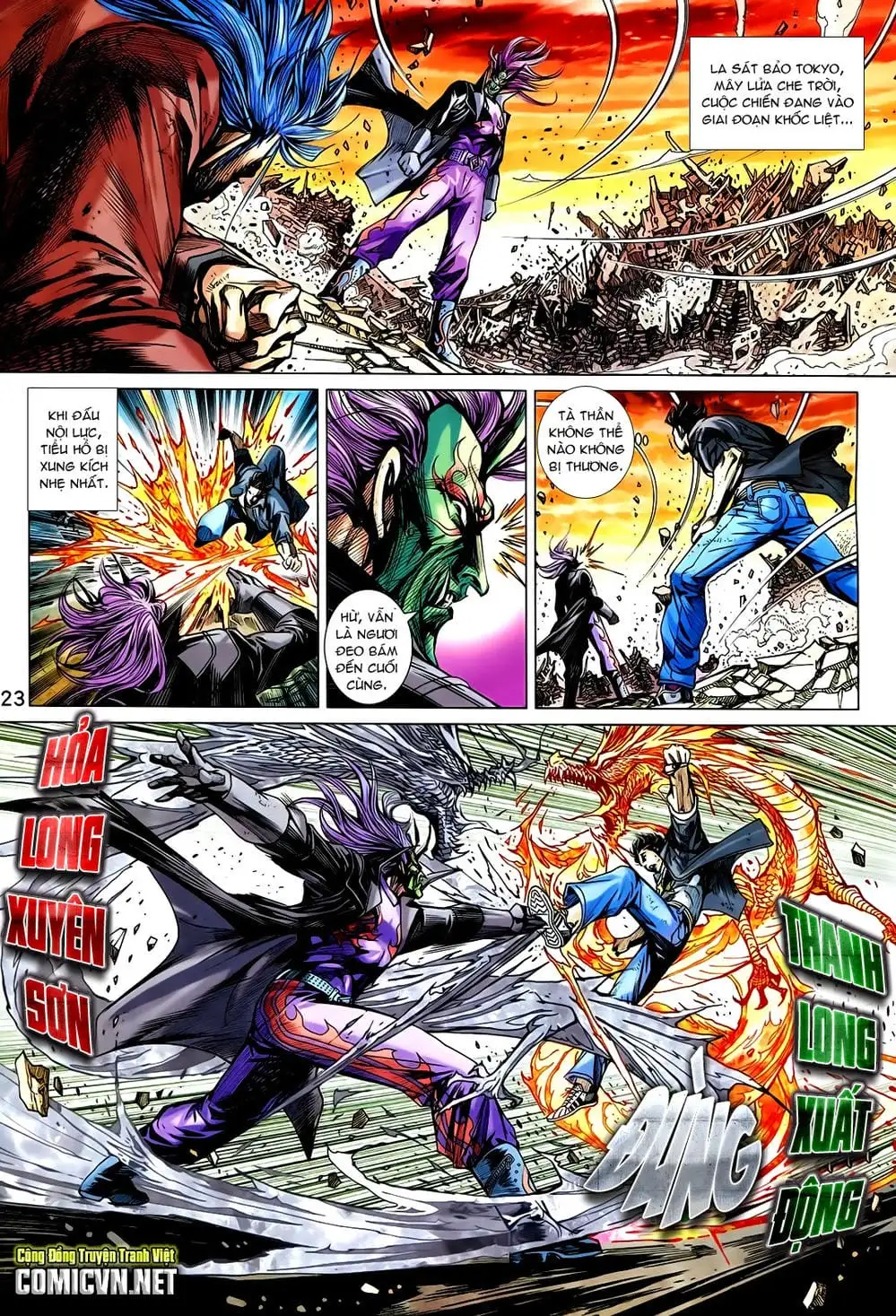 Truyện Tranh Tân Tác Long Hổ Môn trang 4