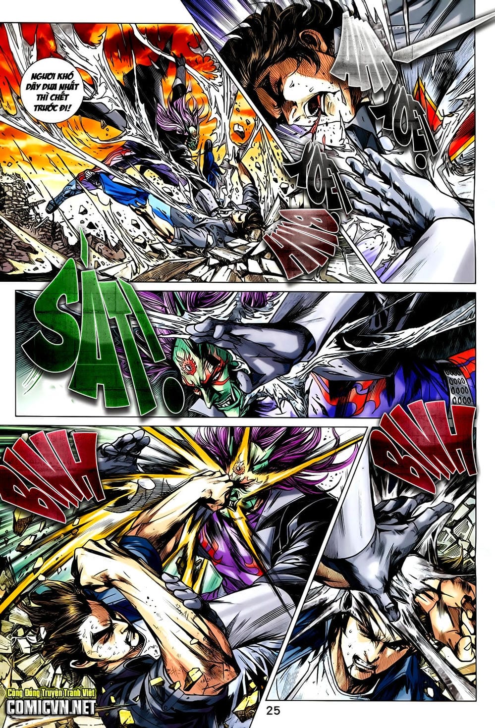 Truyện Tranh Tân Tác Long Hổ Môn trang 4