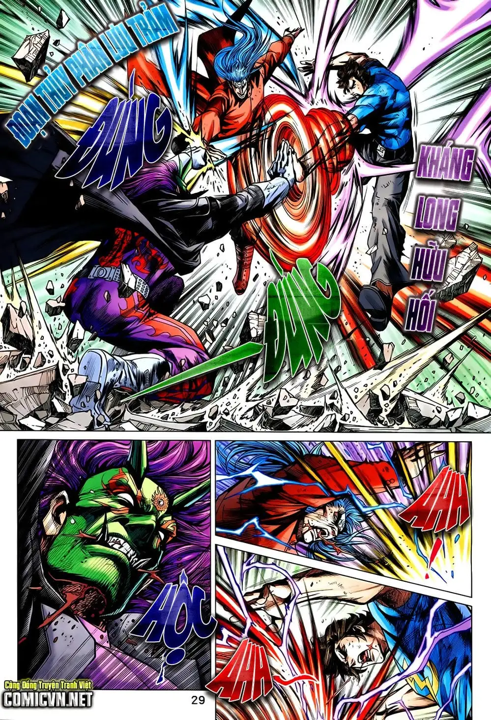 Truyện Tranh Tân Tác Long Hổ Môn trang 4