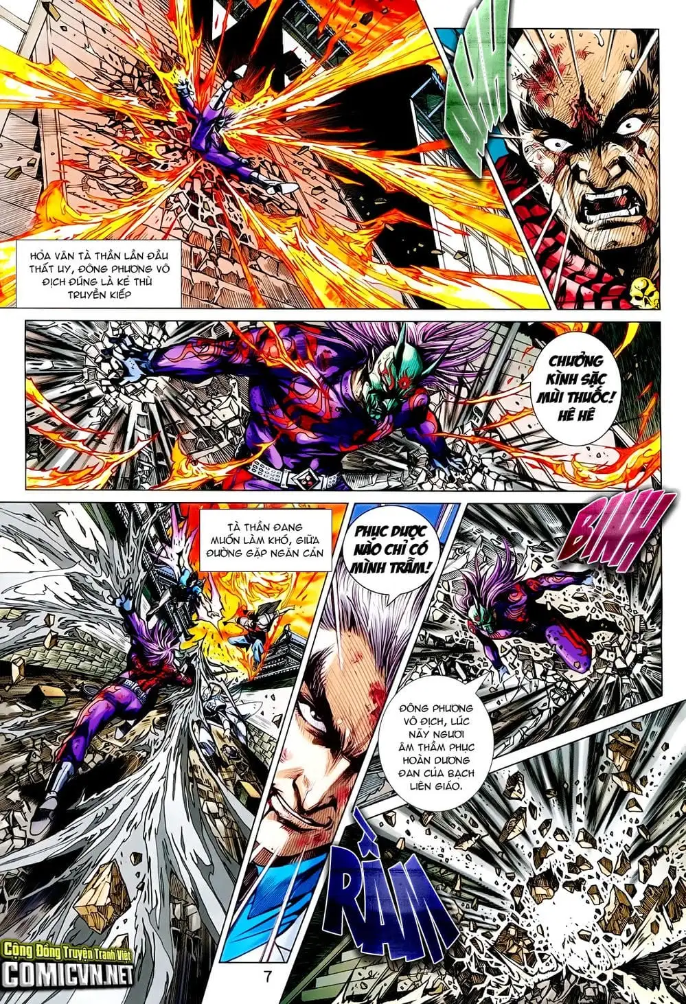 Truyện Tranh Tân Tác Long Hổ Môn trang 4