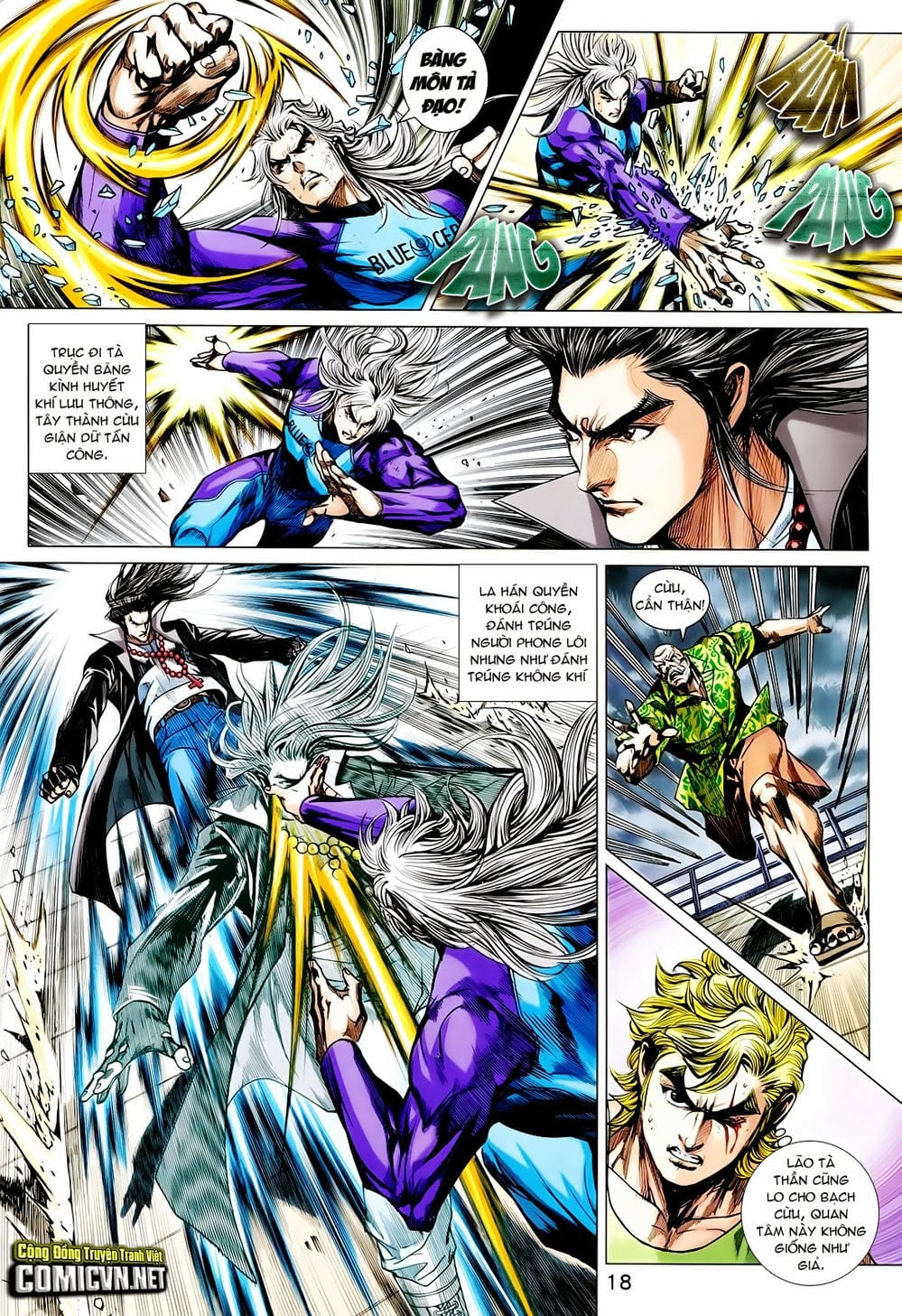 Truyện Tranh Tân Tác Long Hổ Môn trang 4