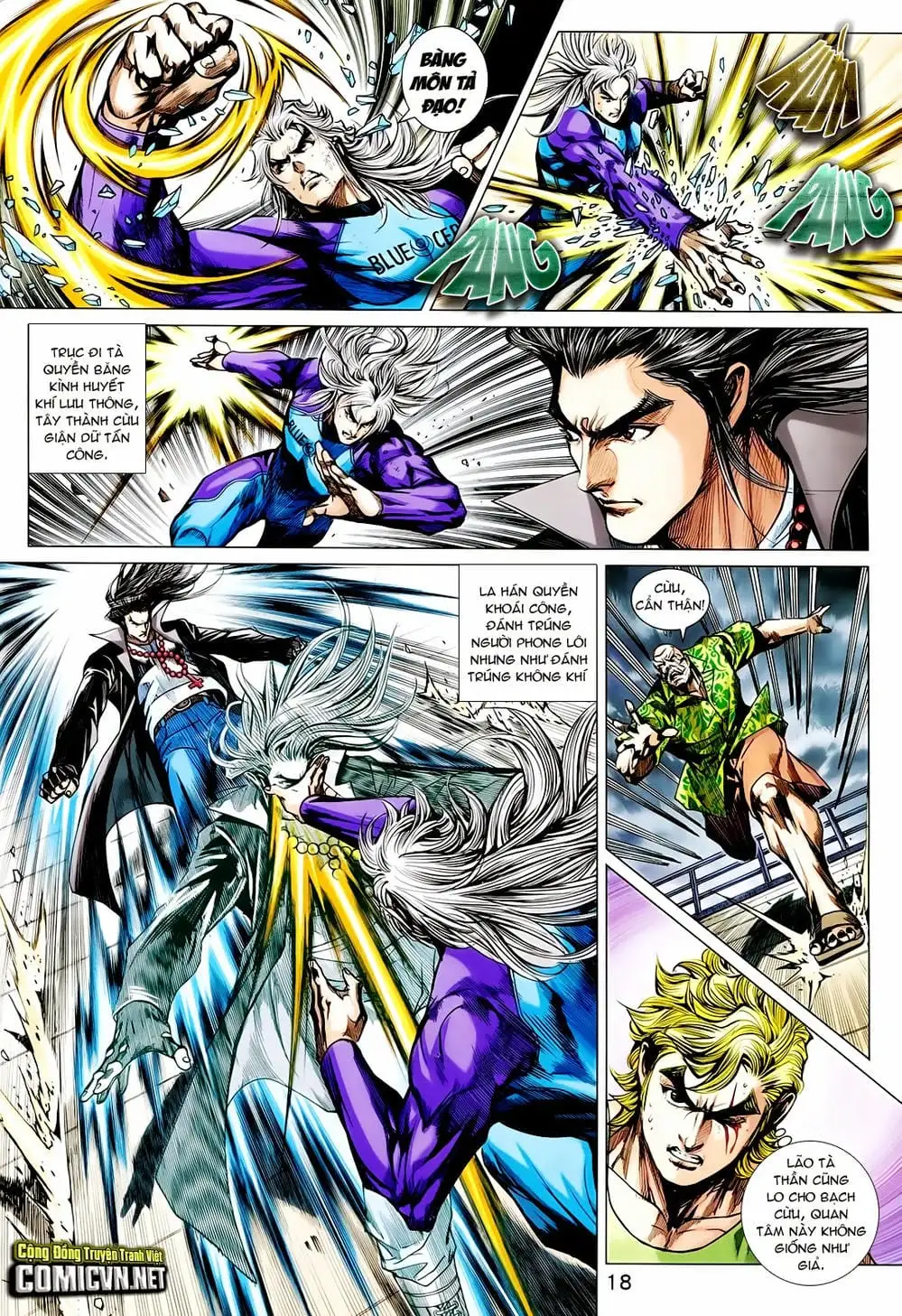 Truyện Tranh Tân Tác Long Hổ Môn trang 4