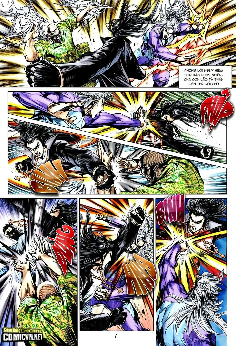 Truyện Tranh Tân Tác Long Hổ Môn trang 4