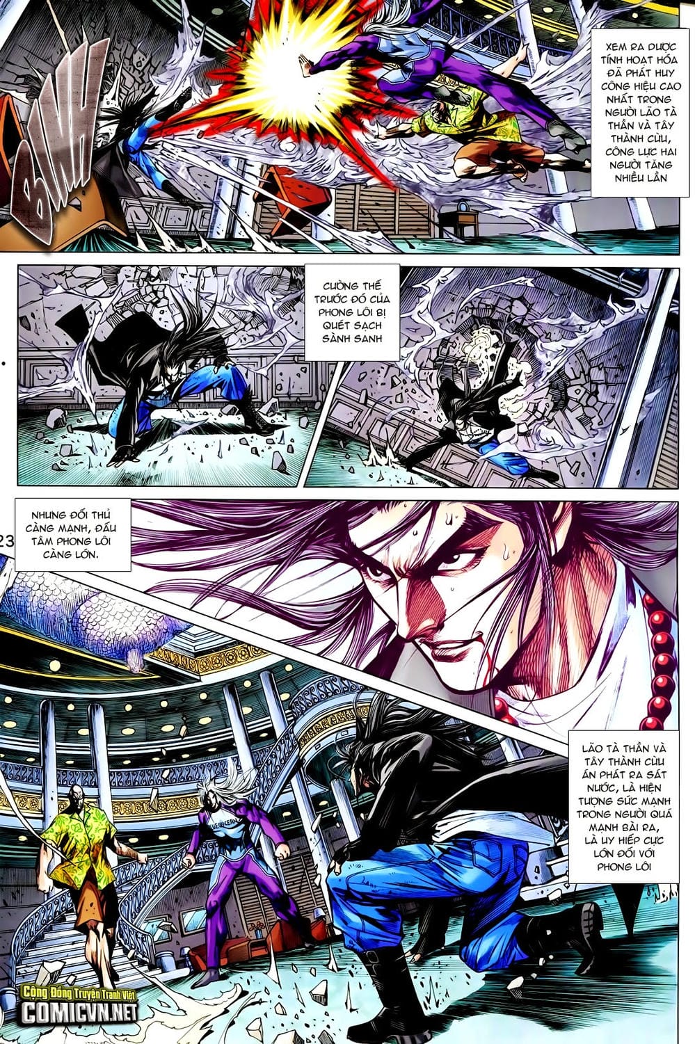 Truyện Tranh Tân Tác Long Hổ Môn trang 4