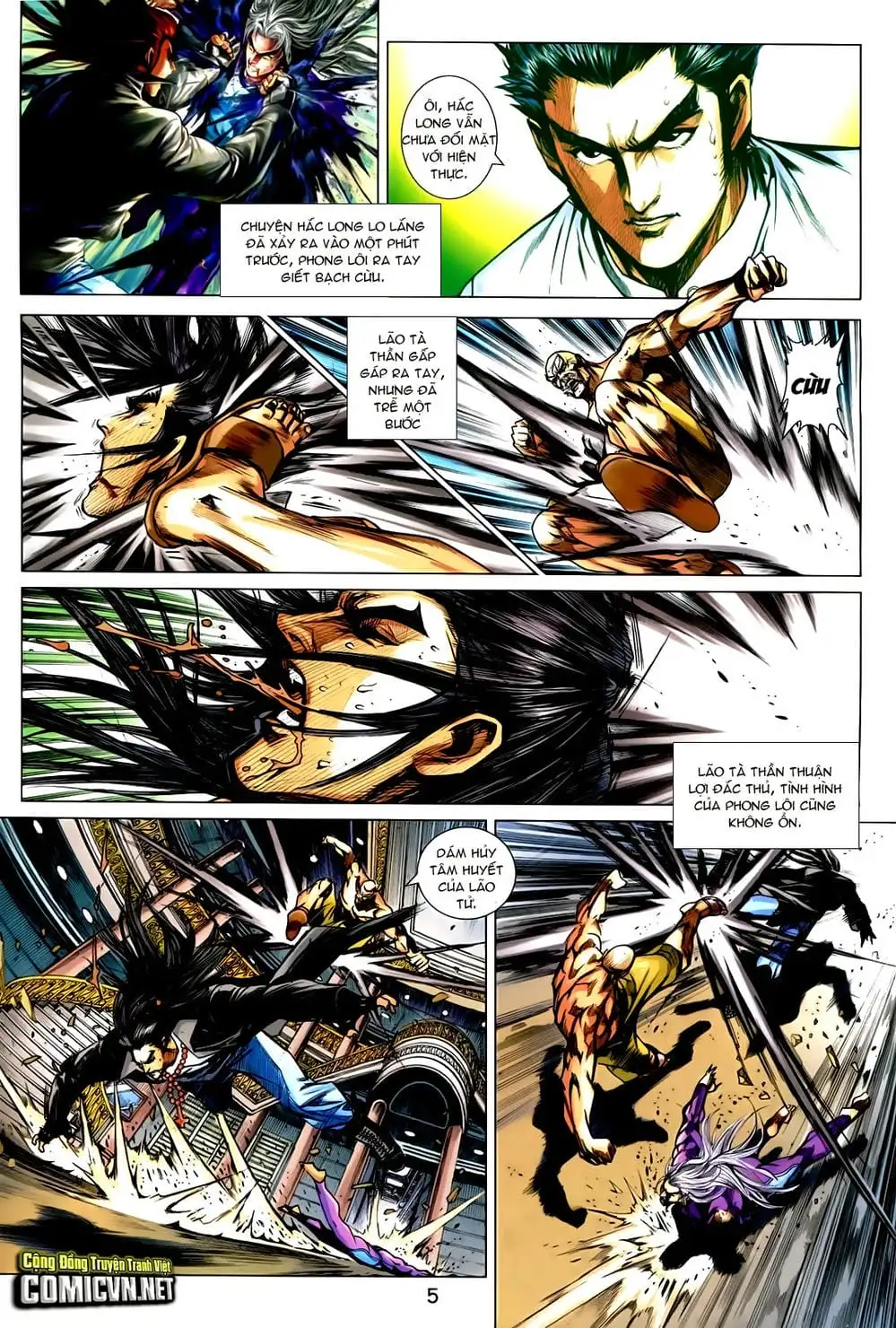 Truyện Tranh Tân Tác Long Hổ Môn trang 4