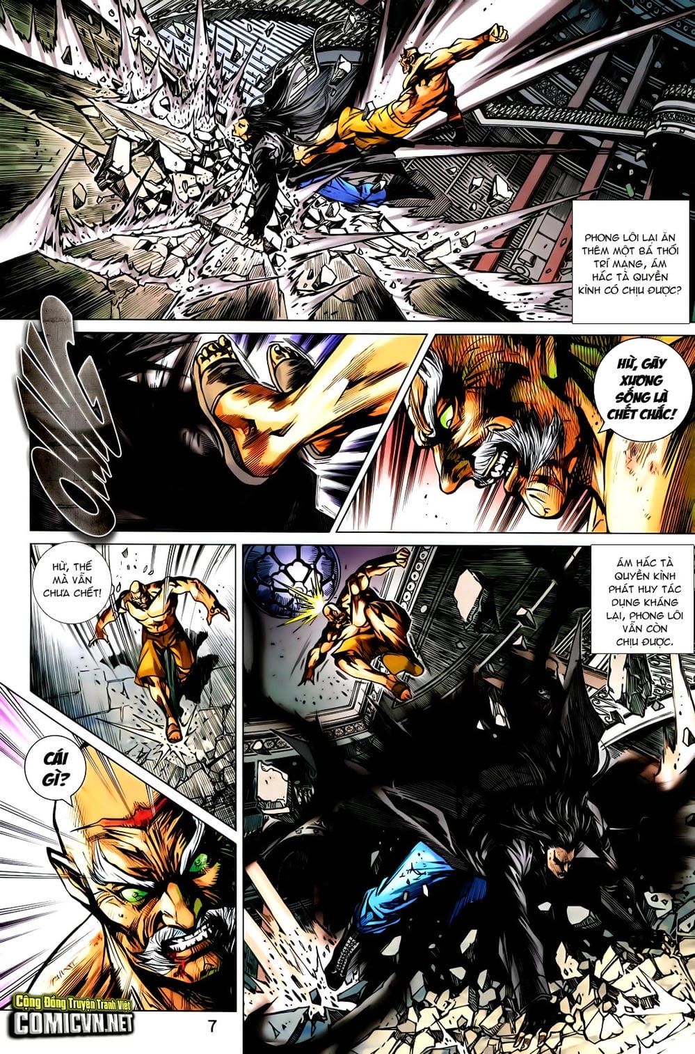 Truyện Tranh Tân Tác Long Hổ Môn trang 4