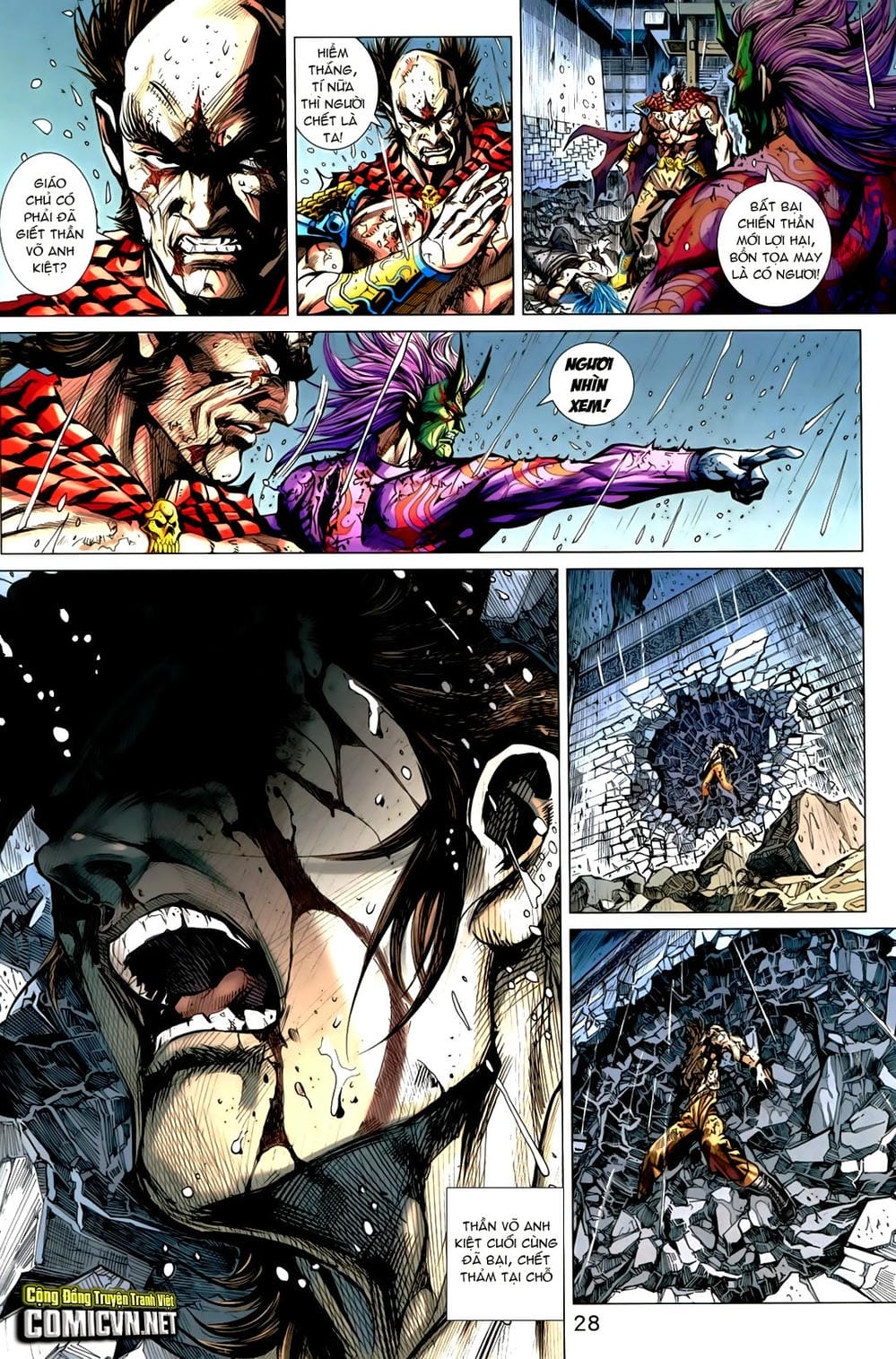 Truyện Tranh Tân Tác Long Hổ Môn trang 4