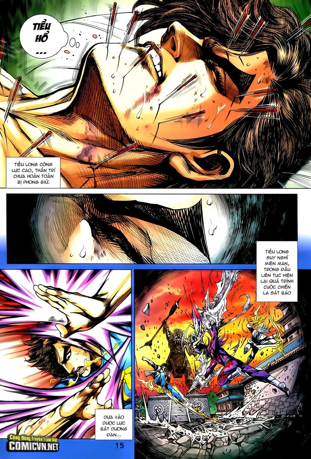 Truyện Tranh Tân Tác Long Hổ Môn trang 4