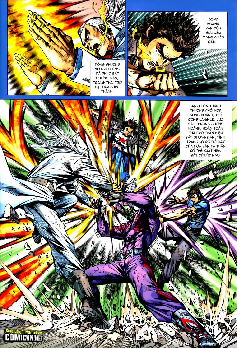 Truyện Tranh Tân Tác Long Hổ Môn trang 4