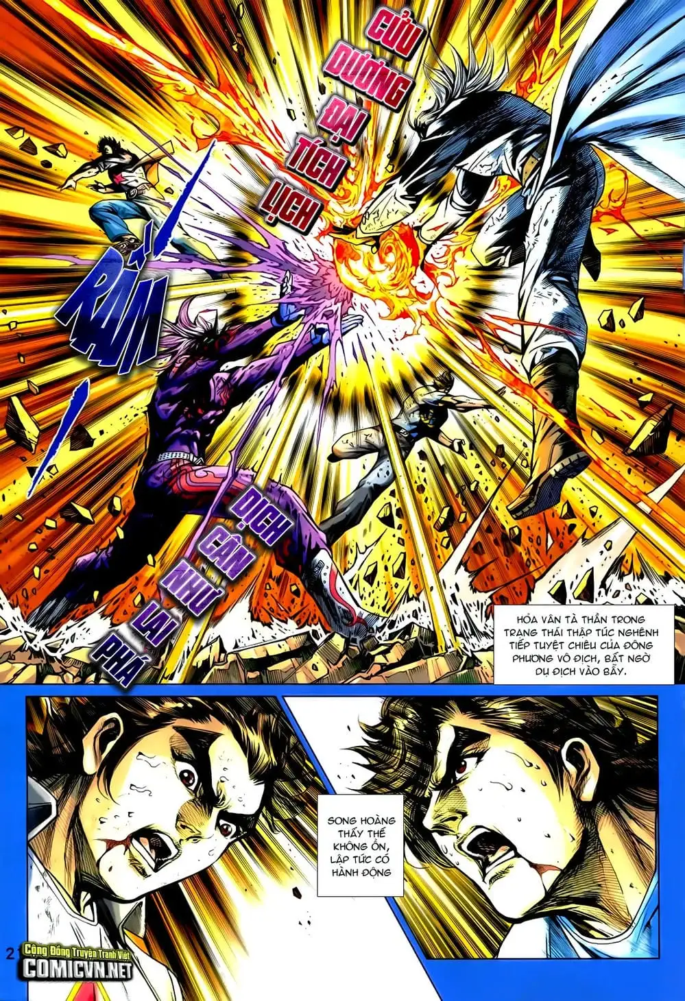 Truyện Tranh Tân Tác Long Hổ Môn trang 4