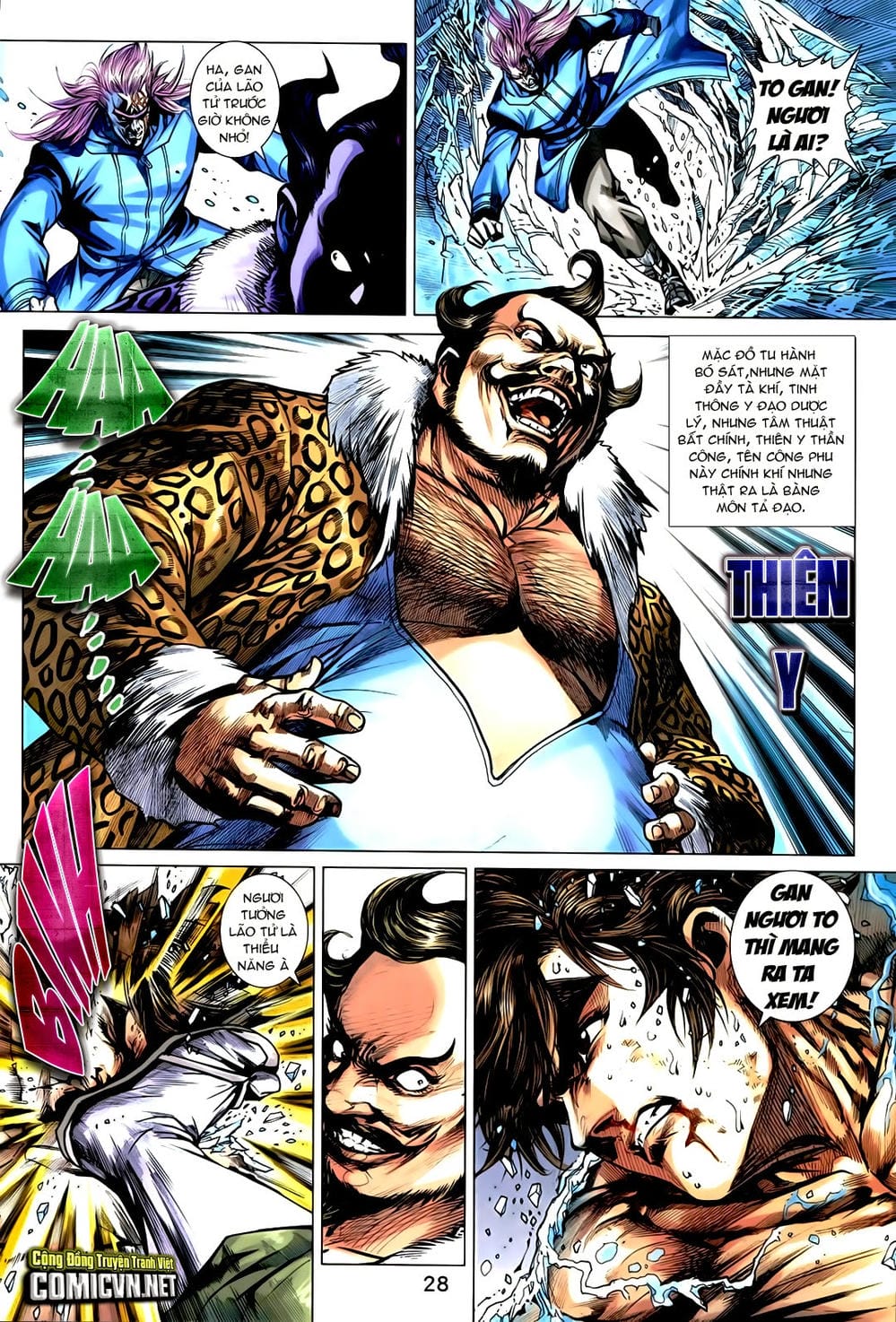 Truyện Tranh Tân Tác Long Hổ Môn trang 4