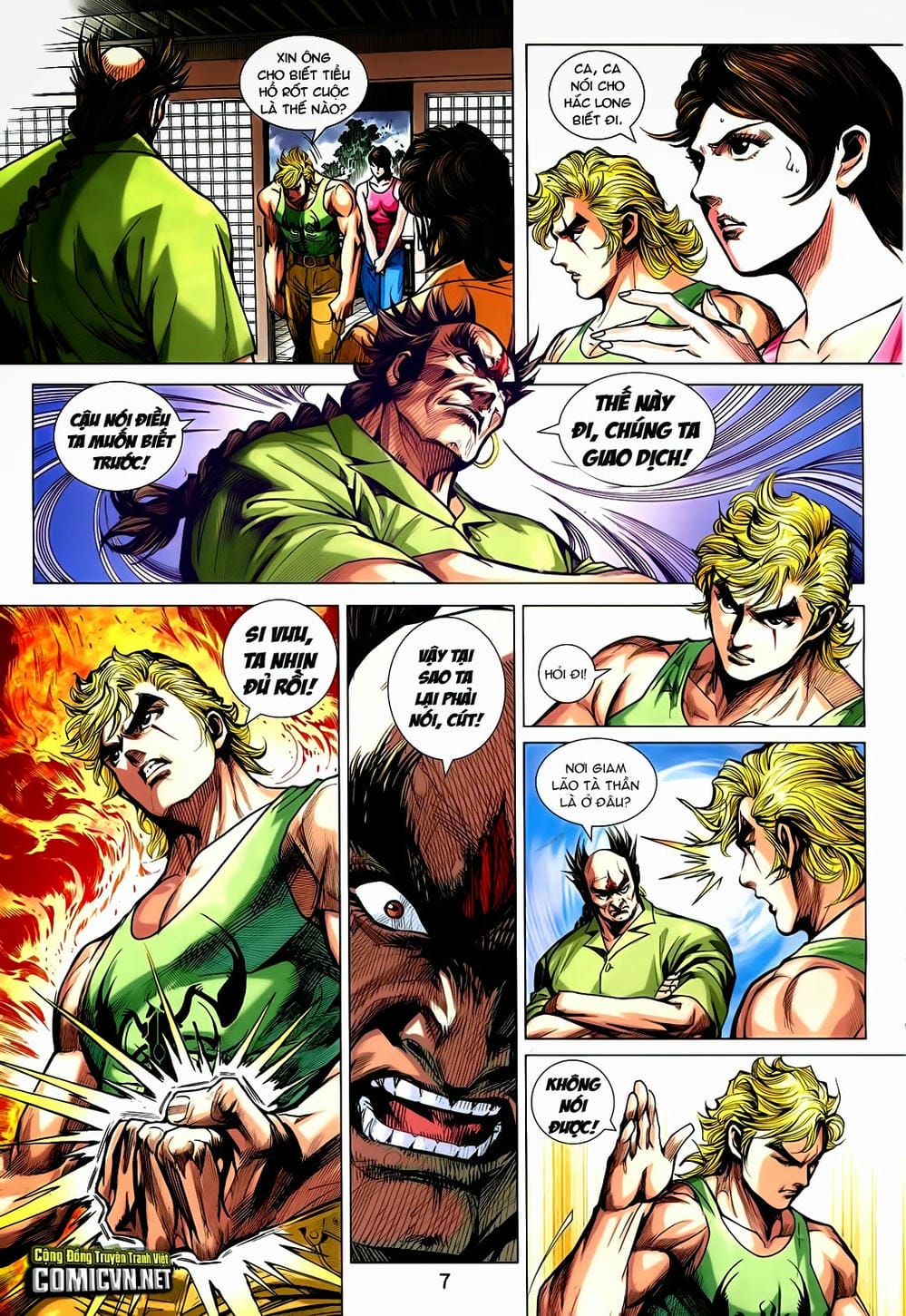 Truyện Tranh Tân Tác Long Hổ Môn trang 4