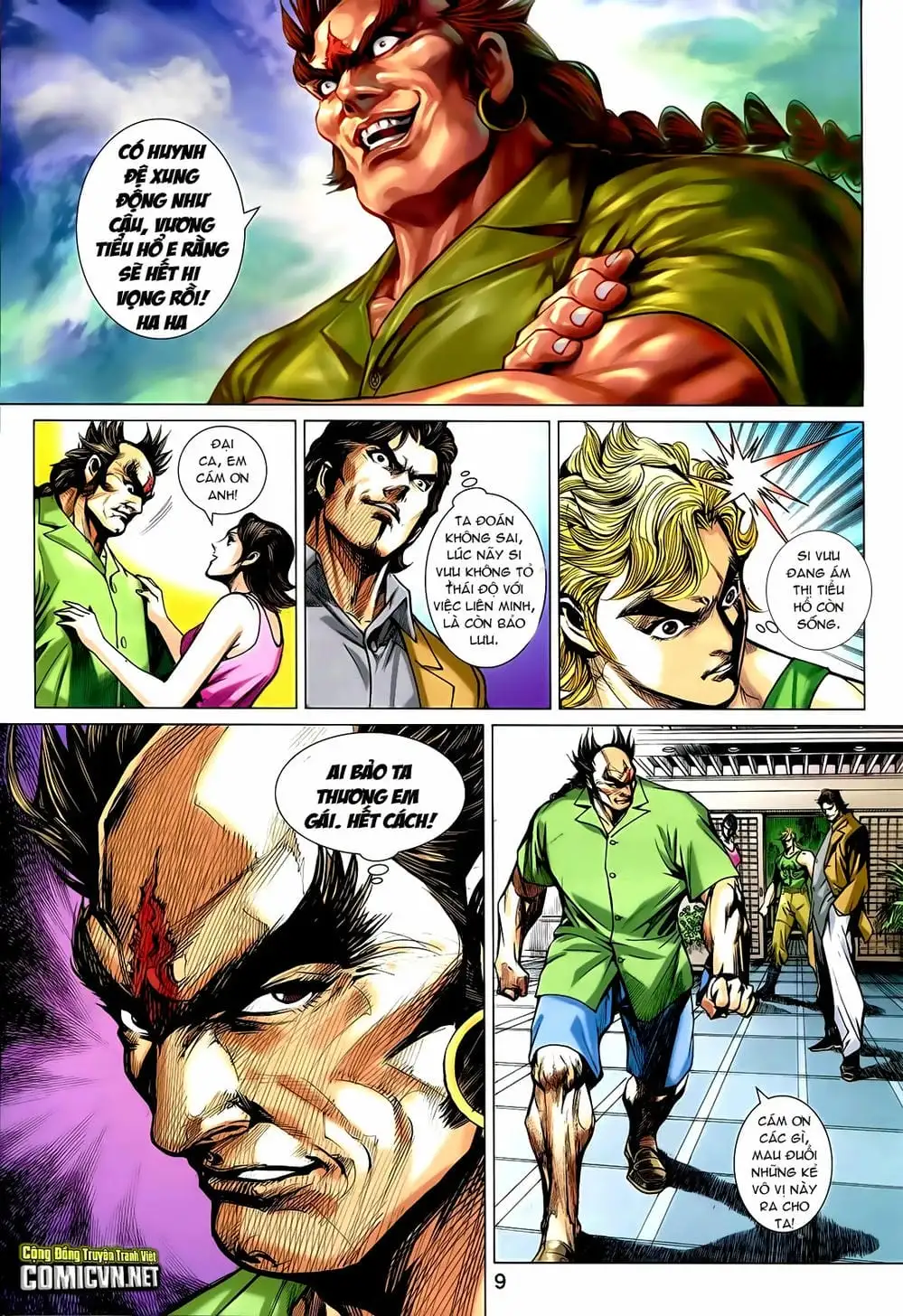 Truyện Tranh Tân Tác Long Hổ Môn trang 4