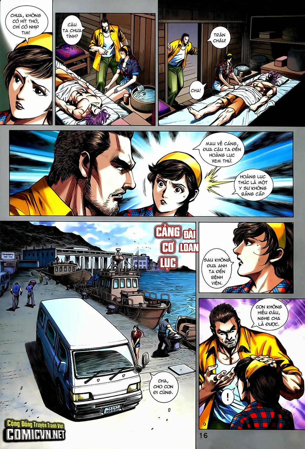 Truyện Tranh Tân Tác Long Hổ Môn trang 4