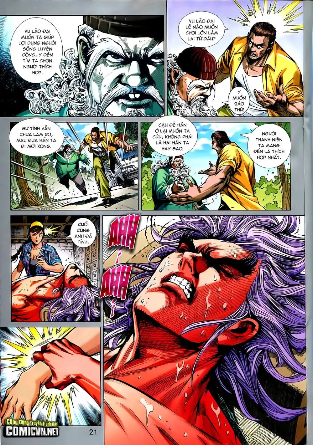 Truyện Tranh Tân Tác Long Hổ Môn trang 4