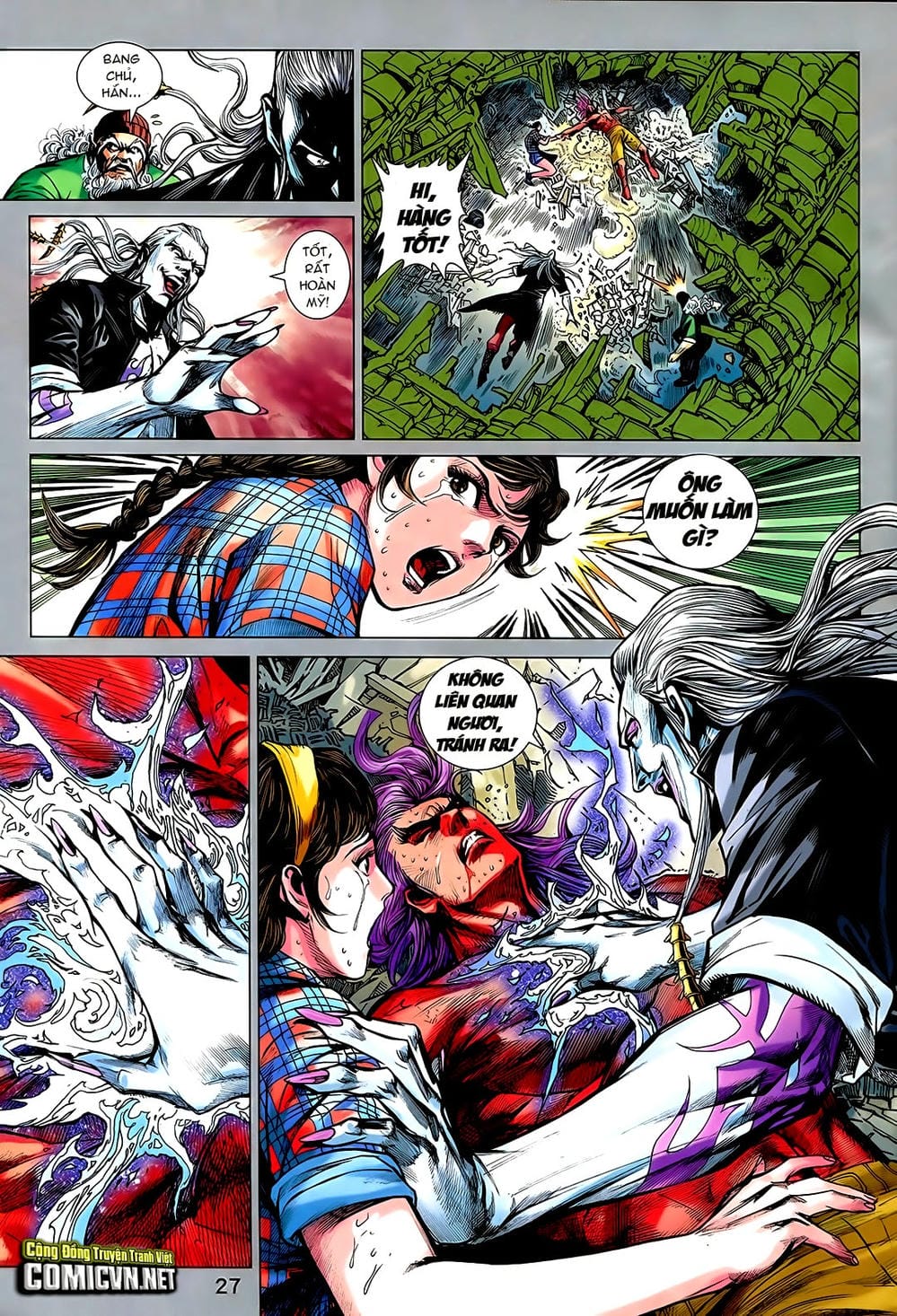 Truyện Tranh Tân Tác Long Hổ Môn trang 4