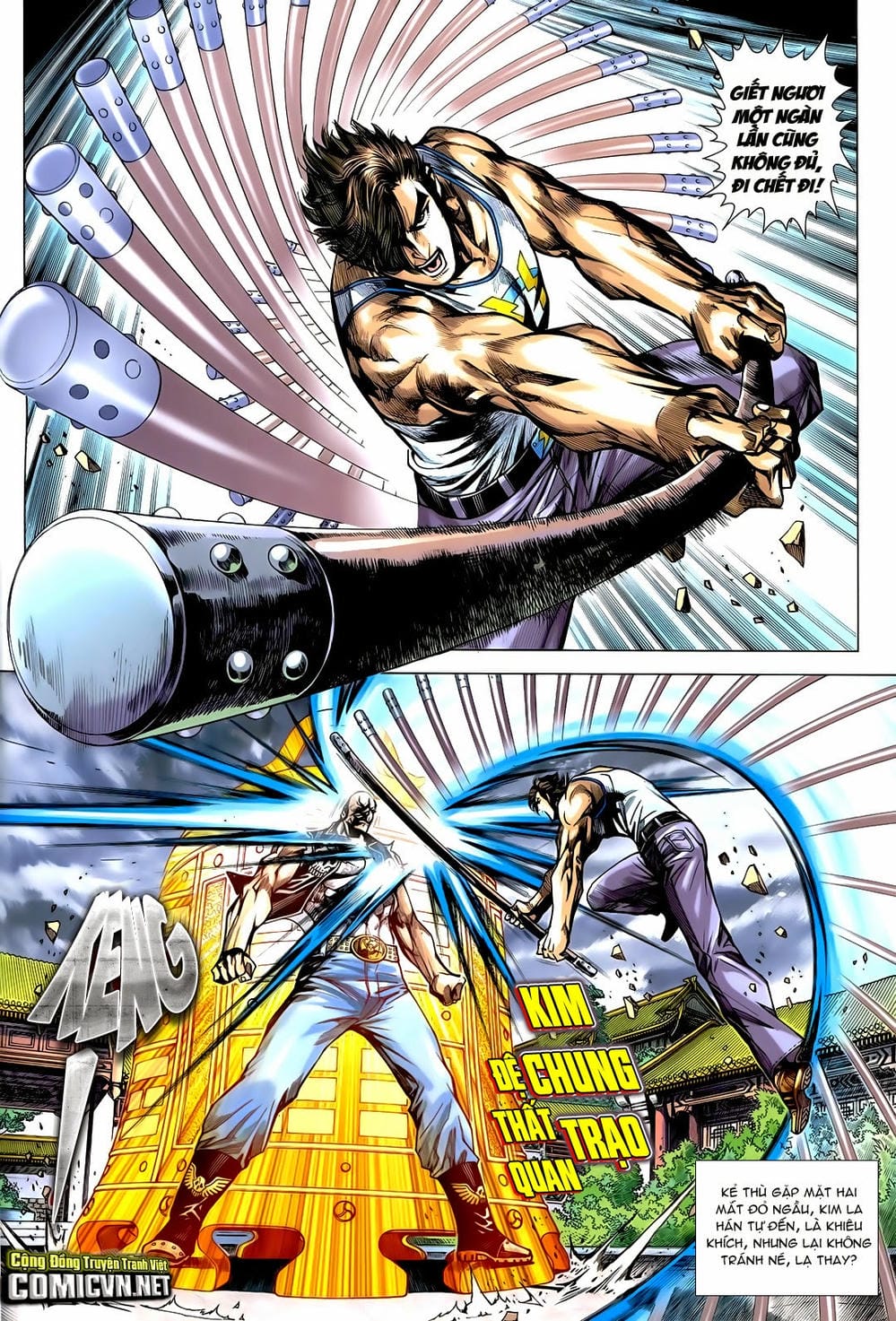 Truyện Tranh Tân Tác Long Hổ Môn trang 4