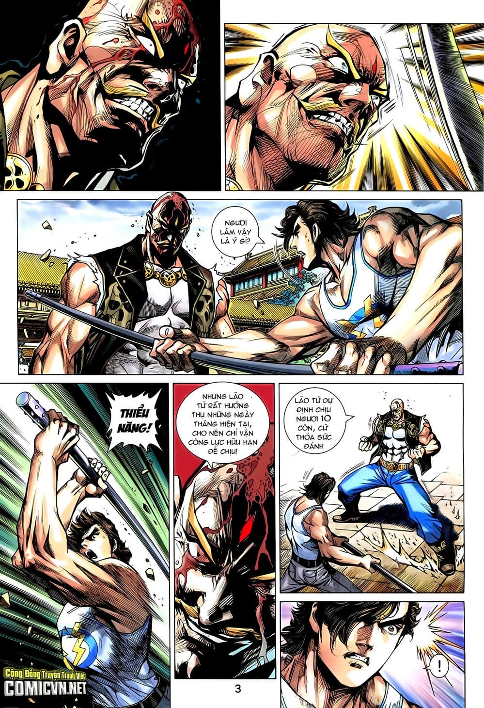 Truyện Tranh Tân Tác Long Hổ Môn trang 4