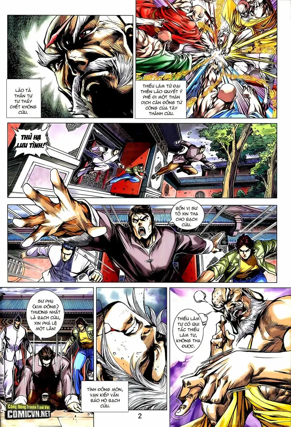 Truyện Tranh Tân Tác Long Hổ Môn trang 4