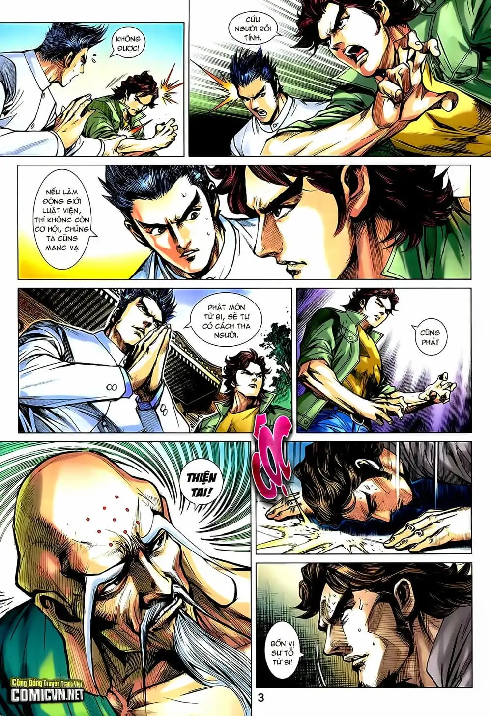 Truyện Tranh Tân Tác Long Hổ Môn trang 4