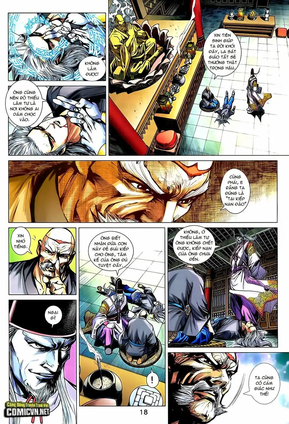 Truyện Tranh Tân Tác Long Hổ Môn trang 4