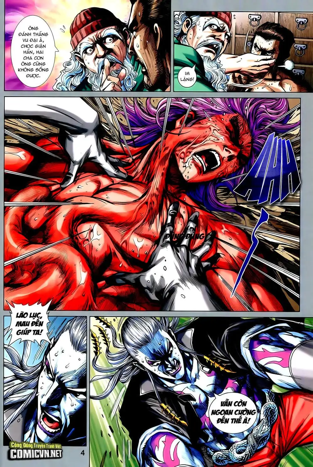 Truyện Tranh Tân Tác Long Hổ Môn trang 4