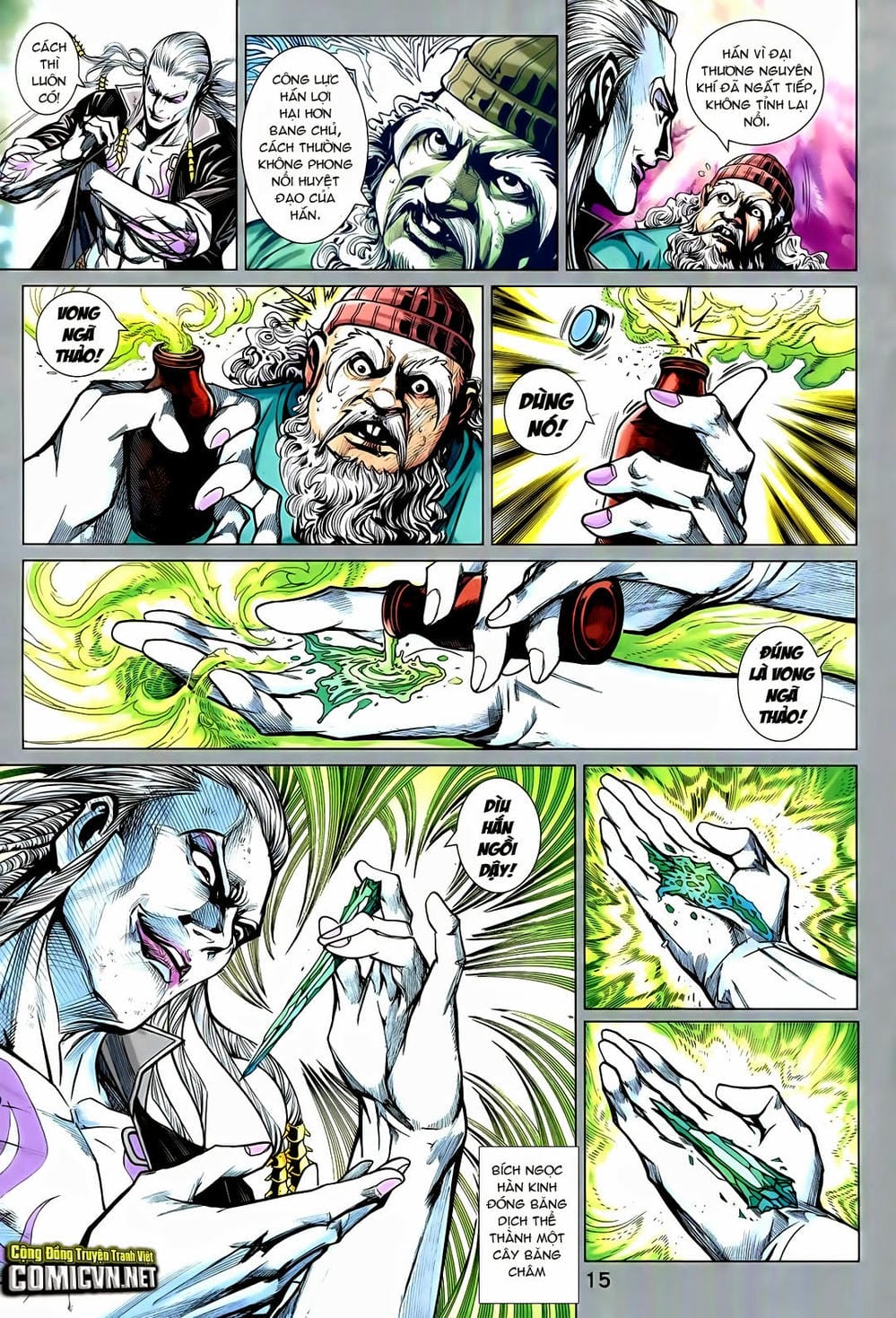 Truyện Tranh Tân Tác Long Hổ Môn trang 4