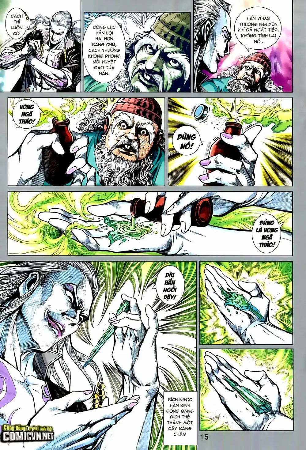 Truyện Tranh Tân Tác Long Hổ Môn trang 4