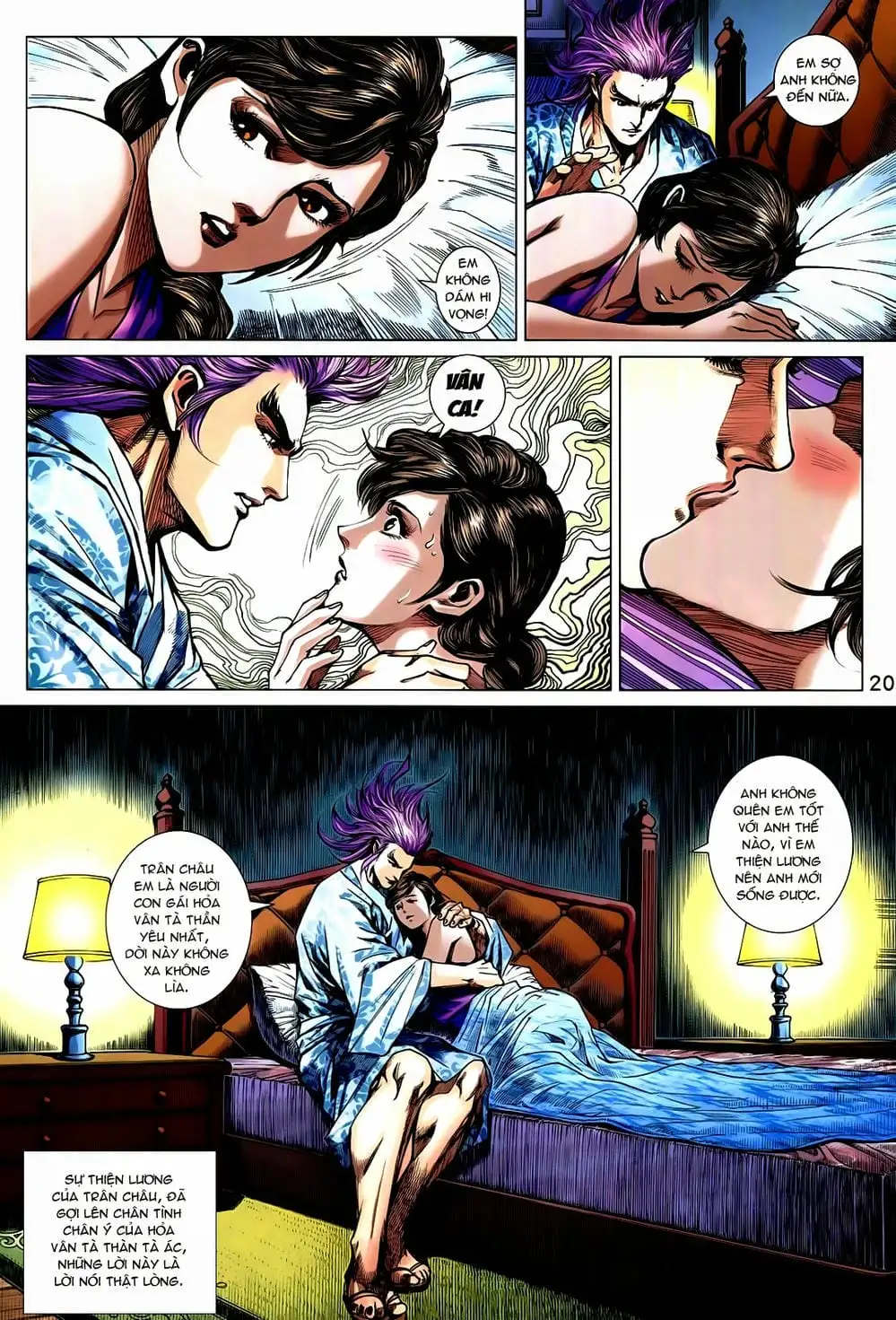 Truyện Tranh Tân Tác Long Hổ Môn trang 4