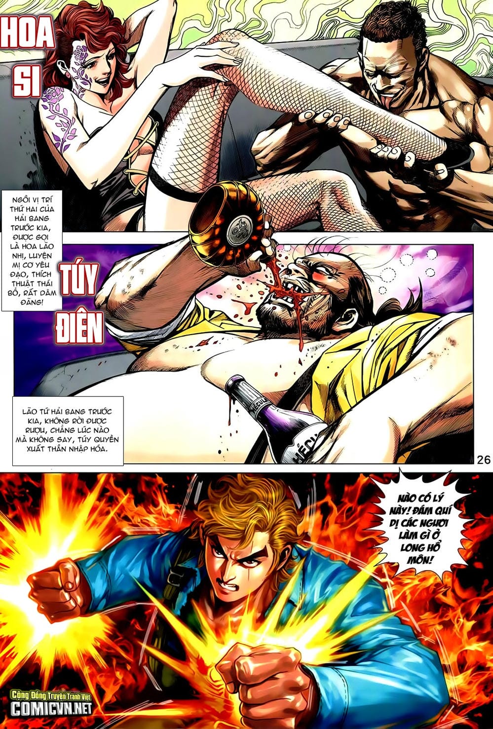 Truyện Tranh Tân Tác Long Hổ Môn trang 4