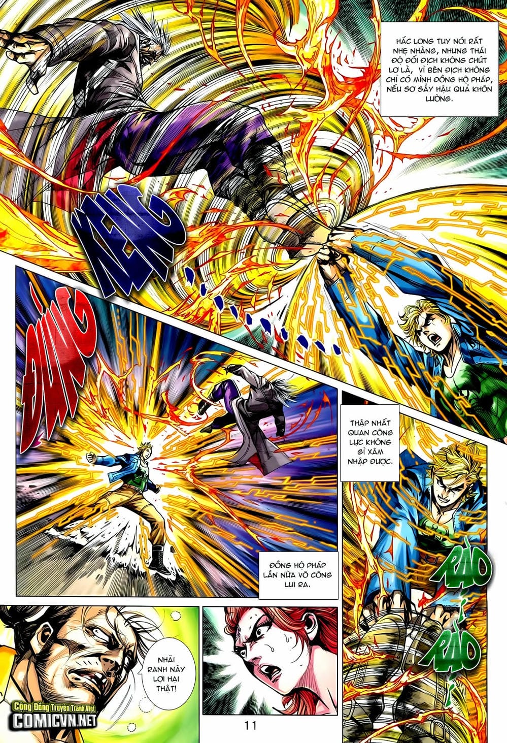 Truyện Tranh Tân Tác Long Hổ Môn trang 4