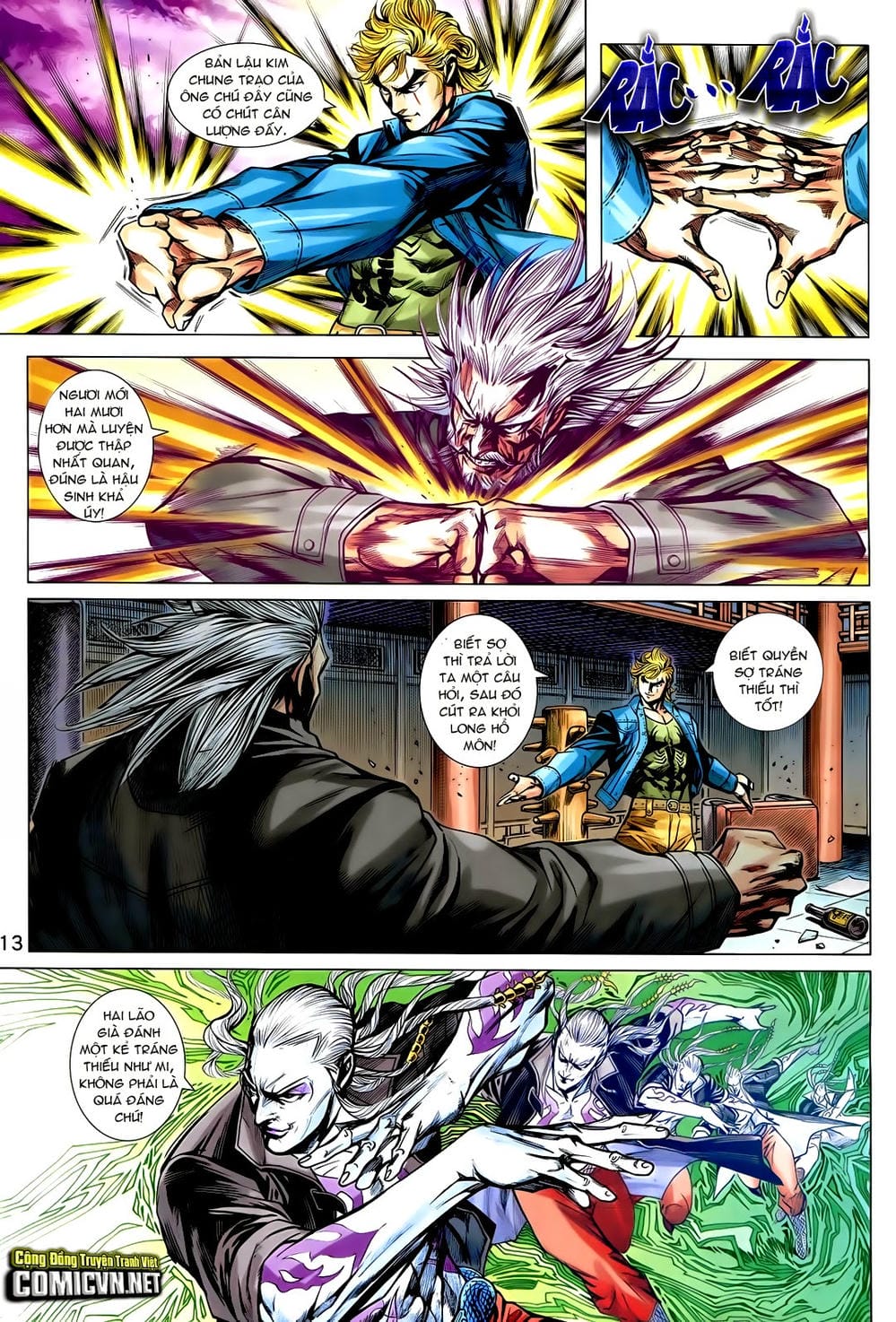 Truyện Tranh Tân Tác Long Hổ Môn trang 4