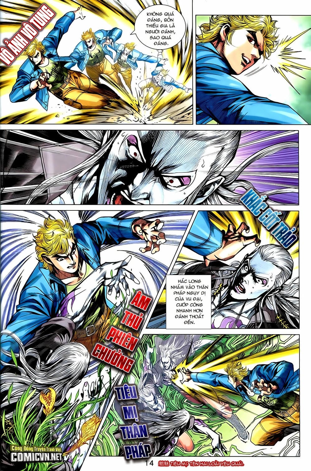 Truyện Tranh Tân Tác Long Hổ Môn trang 4