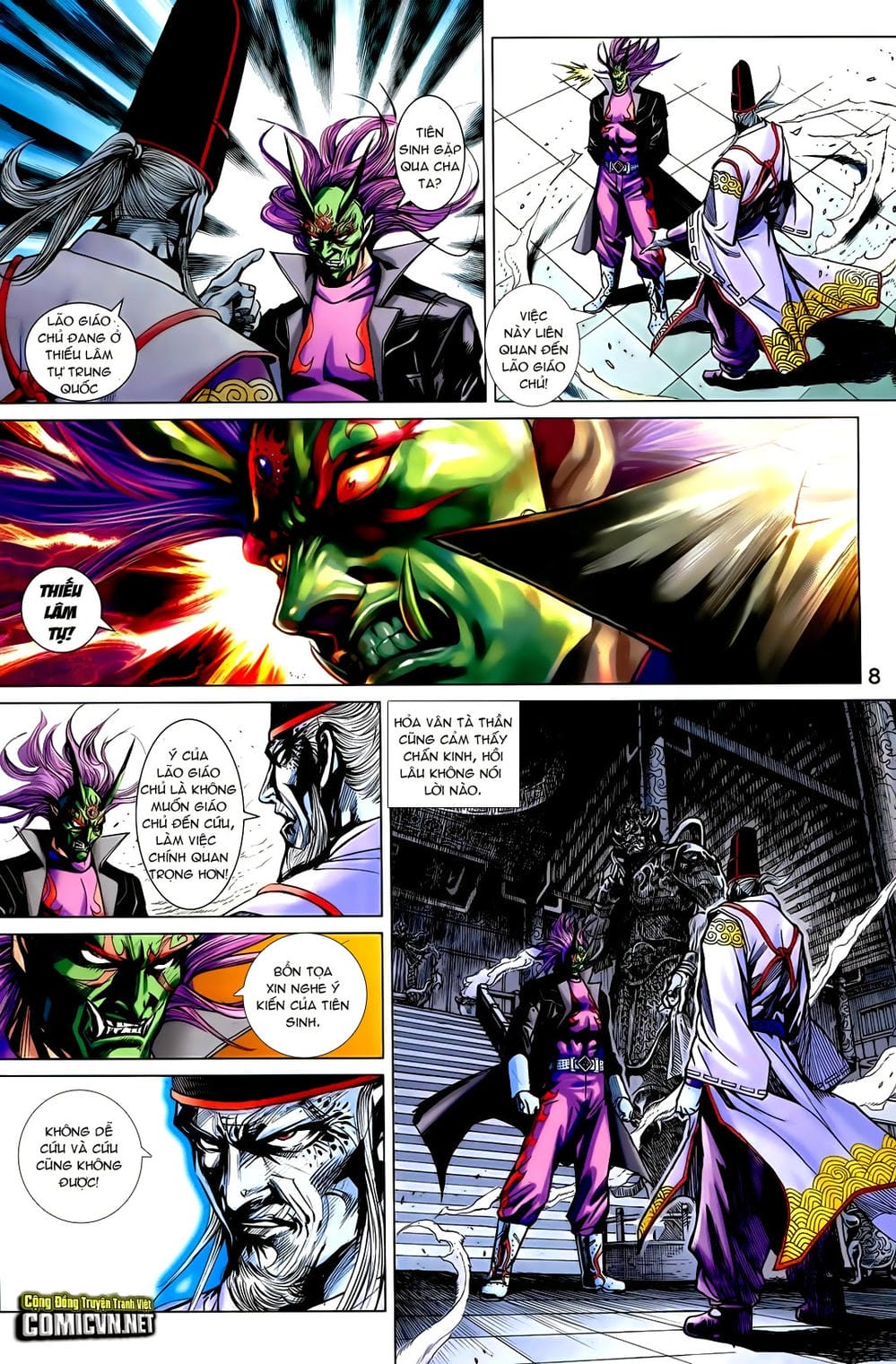 Truyện Tranh Tân Tác Long Hổ Môn trang 4