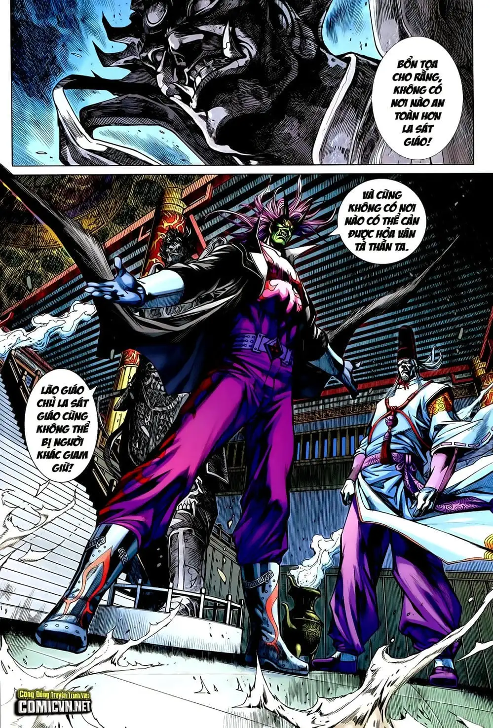 Truyện Tranh Tân Tác Long Hổ Môn trang 4