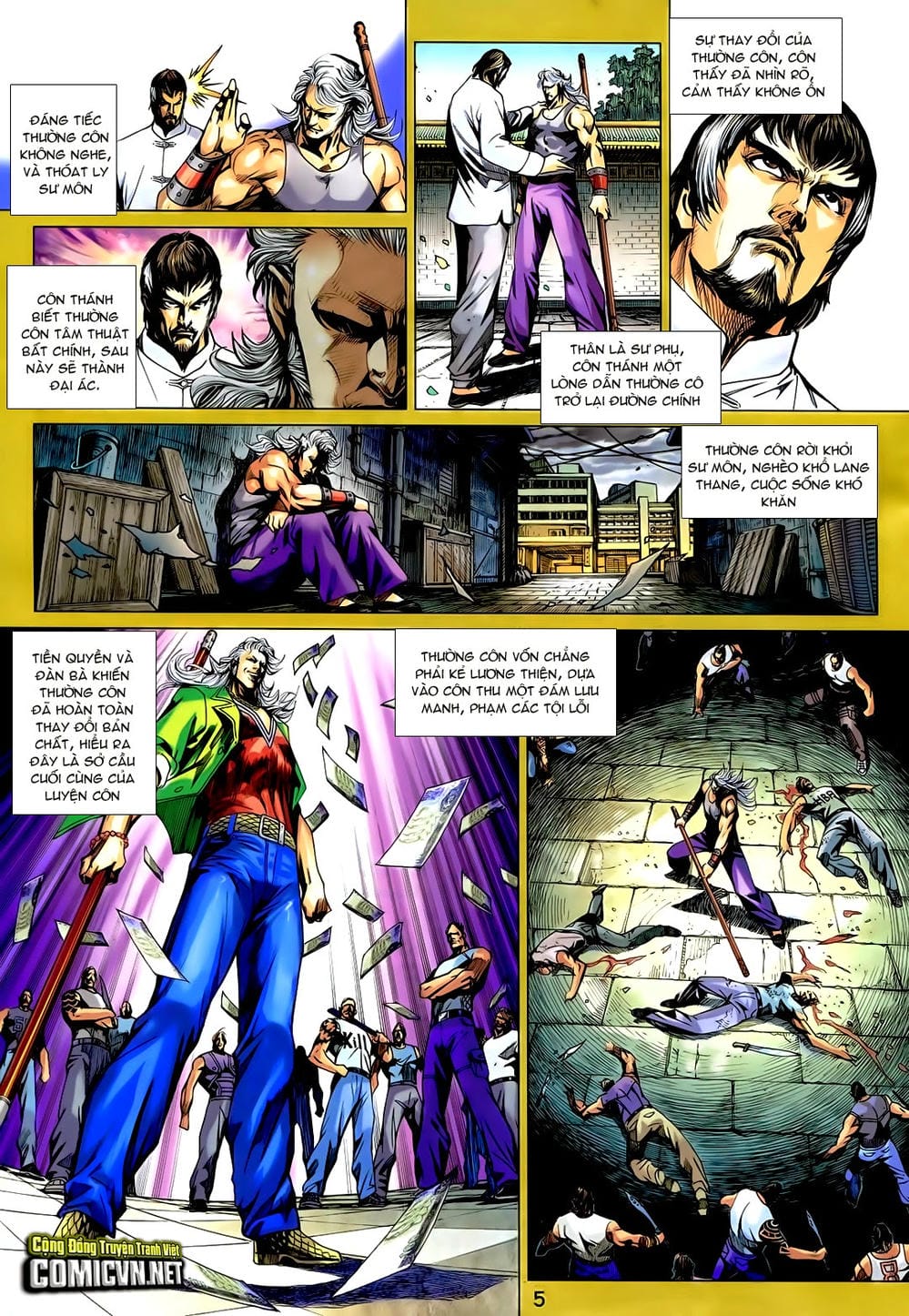 Truyện Tranh Tân Tác Long Hổ Môn trang 4