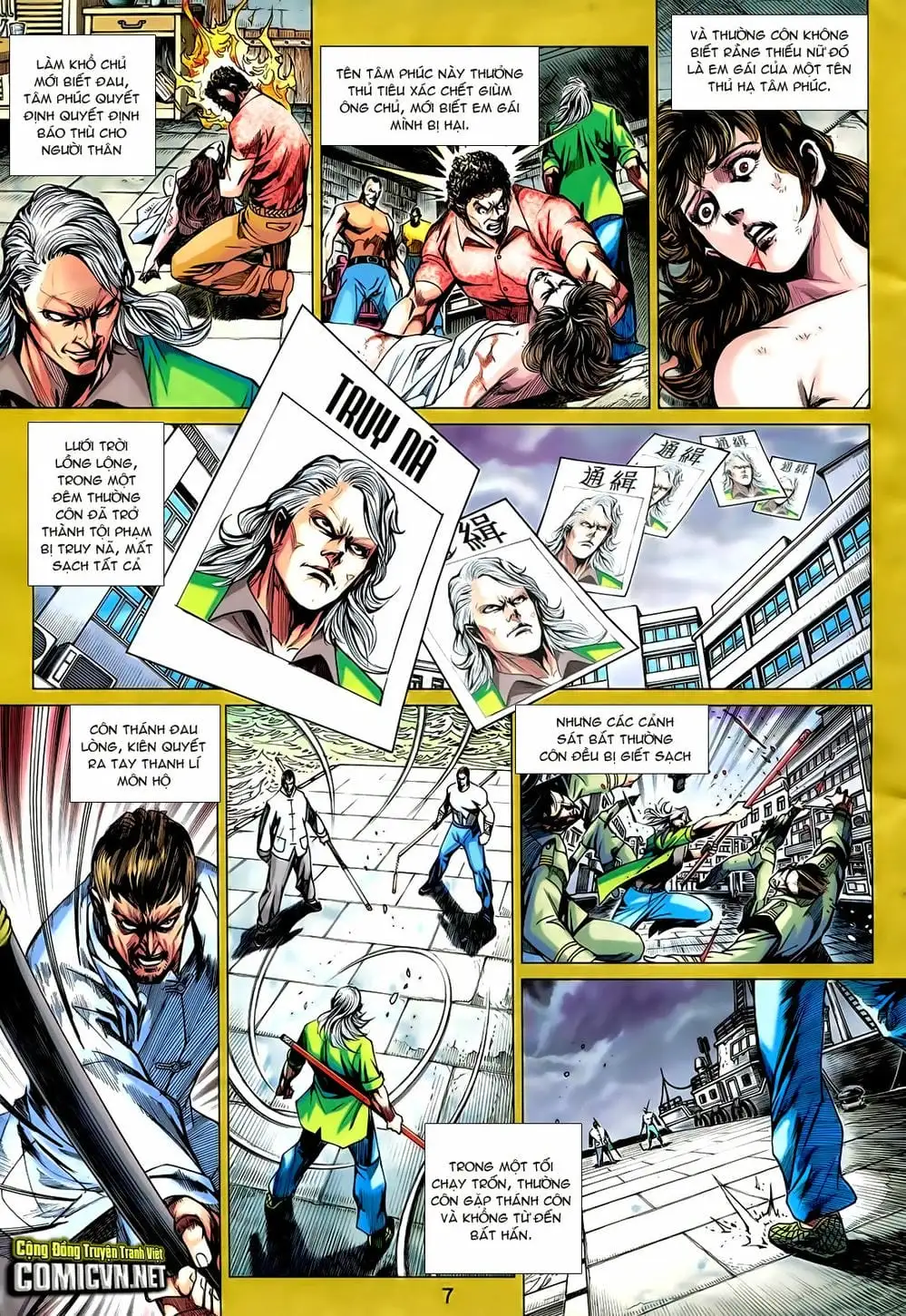 Truyện Tranh Tân Tác Long Hổ Môn trang 4